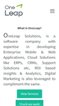Mobile Screenshot of oneleap.in